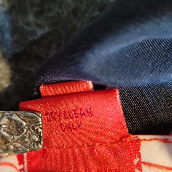 Shamask Black Minimalist Unstructured Open Front 100% Silk Jacket Size 3= 16-20 - Picture 10 of 11